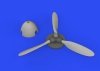 Eduard 648672 Bf 109G-10 propeller EDUARD 1/48